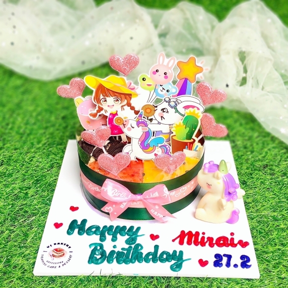 Chỉ đề cô gái hoa xanh - size 16