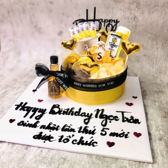 Chủ đề Cô Gái, tiền vàng, rượu bia - size 14