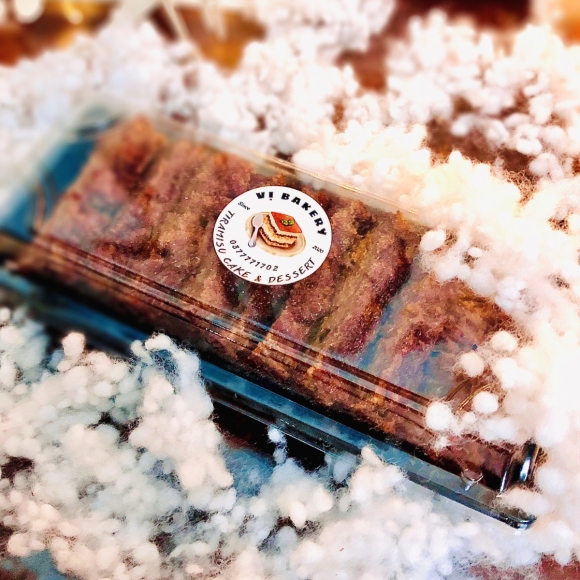 Bánh bò thốt nốt nướng - Hộp nhỏ